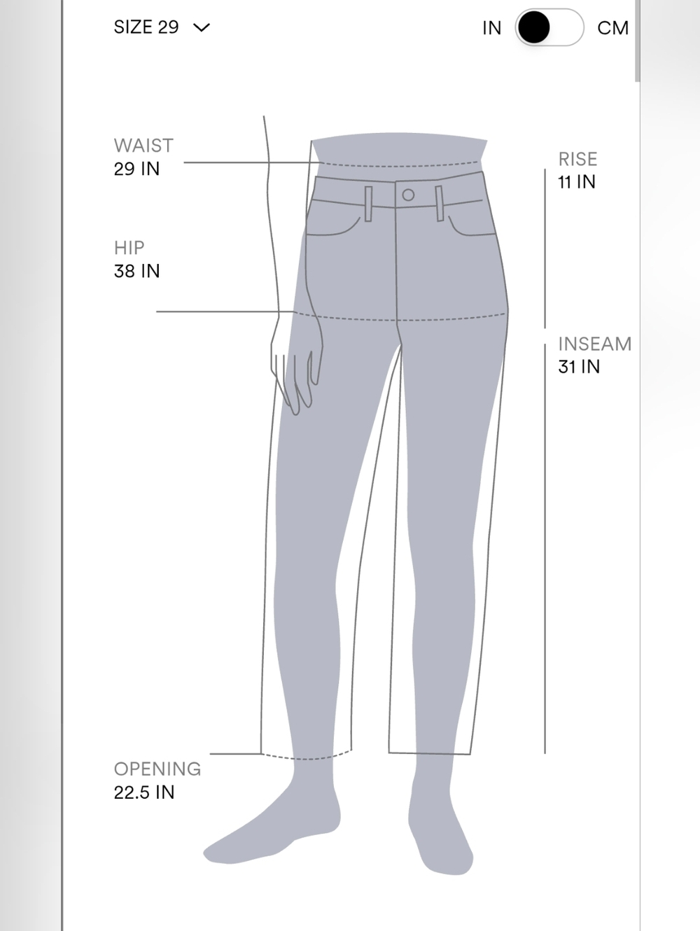 FRAME - Le Slim Palazzo - Sz 29 Denim Wide-Leg Jeans - NWT - Picture 8 of 11